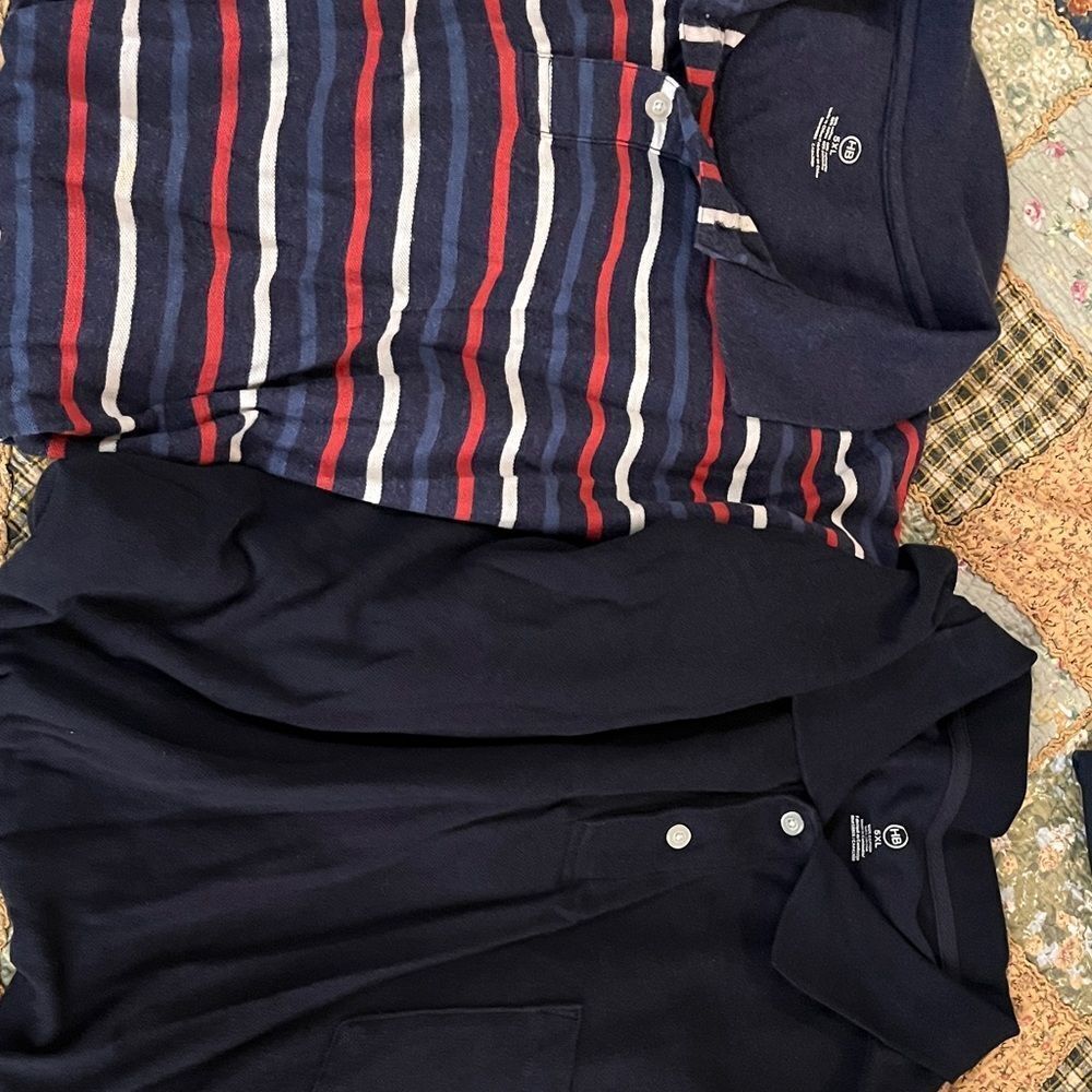 Five extra large polo shirts